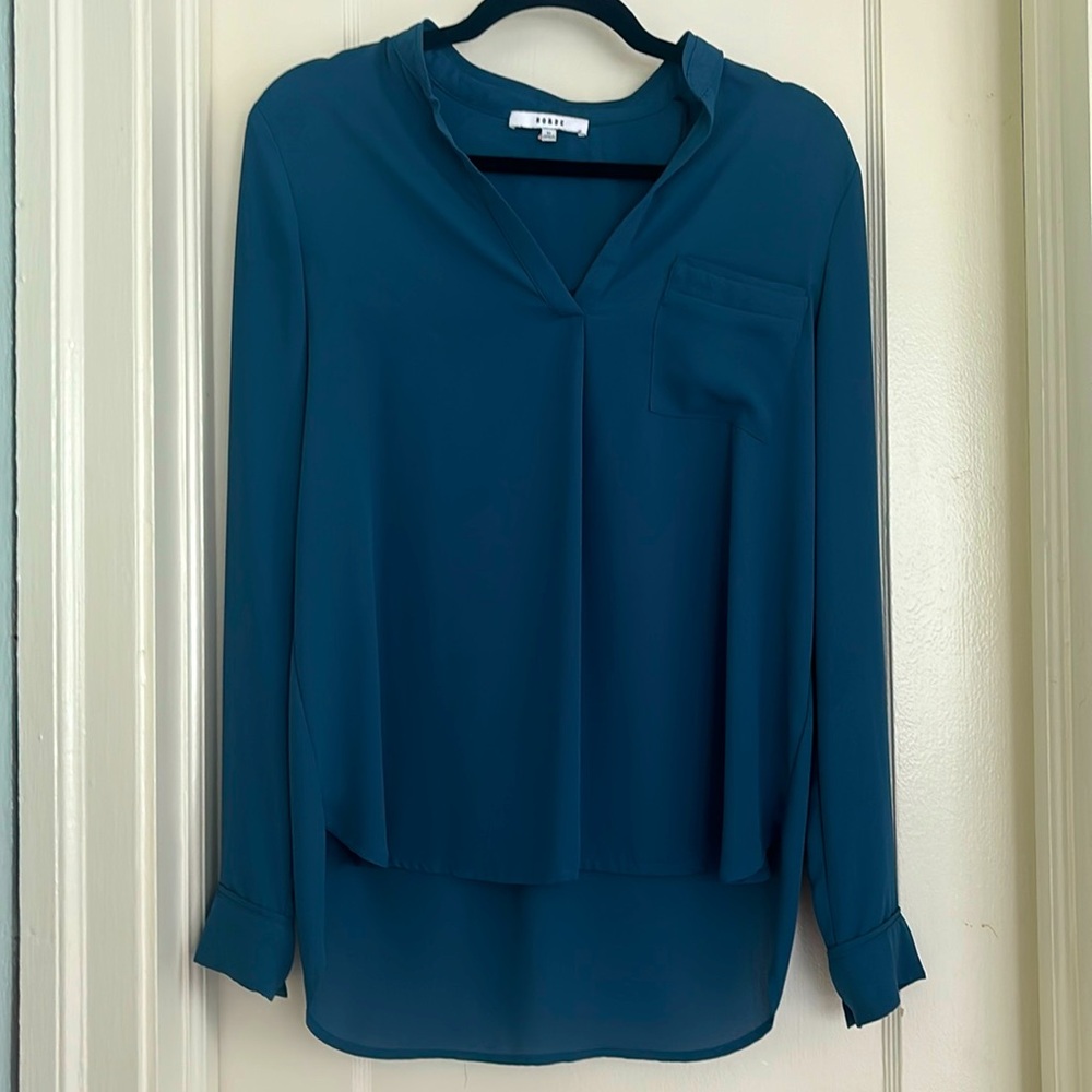 Teal blouse, Size M, by RO&DE